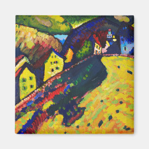 Häuser in Murnau, Wassily Kandinsky Magnet