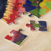 Häuser in Murnau, Wassily Kandinsky Puzzle (Seite)