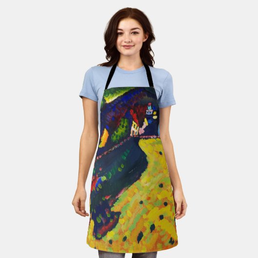 Häuser in Murnau, Wassily Kandinsky Schürze (Getragen)