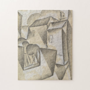 Häuser in Paris, Platz Ravignan Puzzle