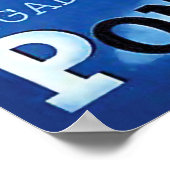 Häuser in Pontresina, Schweiz Poster (Ecke)