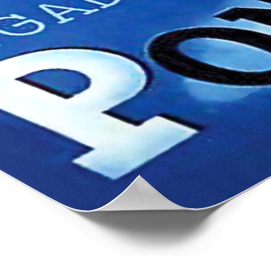 Häuser in Pontresina, Schweiz Poster (Ecke)