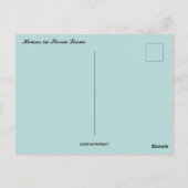 Häuser in Sierra Leone Postkarte (Rückseite)