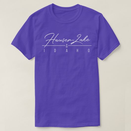 Hauser Lake ID  T-Shirt (Design vorne)