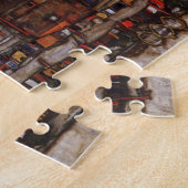 Häuser mit Wäscherei (Seeburg II) von Egon Schiele Puzzle (Seite)