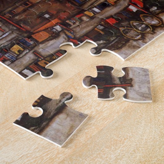 Häuser mit Wäscherei (Seeburg II) von Egon Schiele Puzzle (Seite)