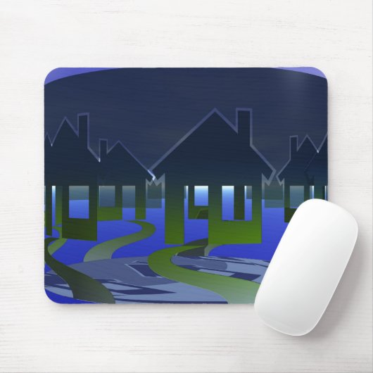Häuser Mousepad (Mit Mouse)