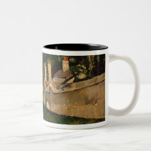 Häuser Pauls Cezanne entlang einer Straße, Zweifarbige Tasse
