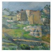 Häuser Pauls Cezanne | in der Provence: Das Riaux Fliese (Vorderseite)