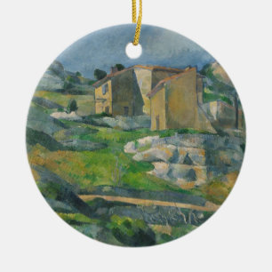 Häuser Pauls Cezanne   in der Provence: Das Riaux Keramikornament