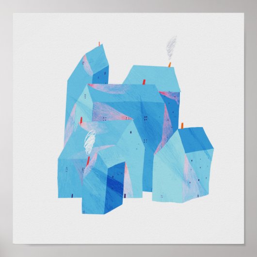 Häuser Poster (Vorne)