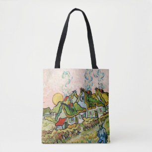 Häuser und Abbildung Tasche