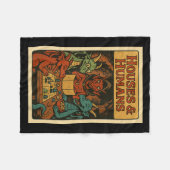 Häuser und Menschen Funny Rpg Gamer Nerd Gaming Mä Fleecedecke (Vorderseite (Horizontal))