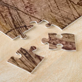 Häuser unter Regenschirm Puzzle (Seite)