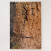 Häuser unter Regenschirm Puzzle (Vertikal)