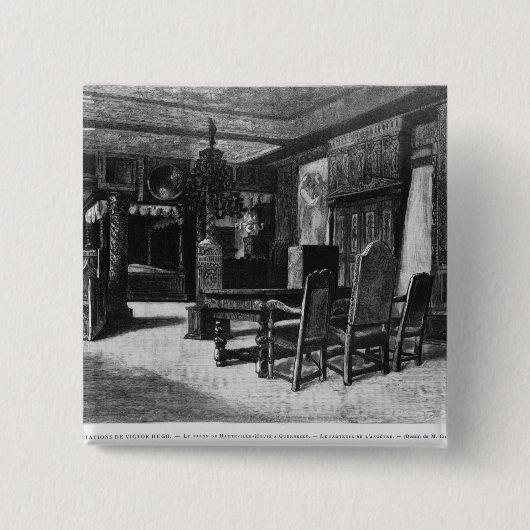 Häuser von Victor Hugo Button (Vorderseite)