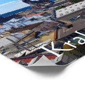 Häuserdächer Krakau Polen Europa Poster (Ecke)