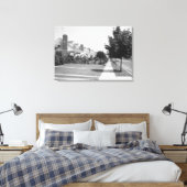 Häuserreihe Leinwanddruck (Insitu (Schlafzimmer))