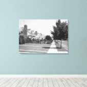 Häuserreihe Leinwanddruck (Insitu (Holzboden))