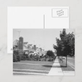 Häuserreihe Postkarte (Vorne/Hinten)