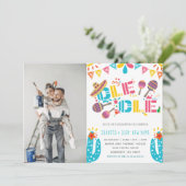 Häuserwärmung Neues Zuhause Ole Ole Fiesta Foto Einladung (Stehend Vorderseite)