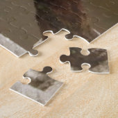 Hausfink auf Zweig Puzzle (Seite)