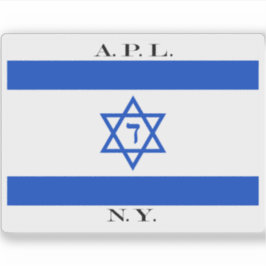 Hausflagge der American Palestine Line (1924-1926) Aufkleber