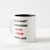 Hausflosser, phantastisch zweifarbige tasse (Vorderseite Links)