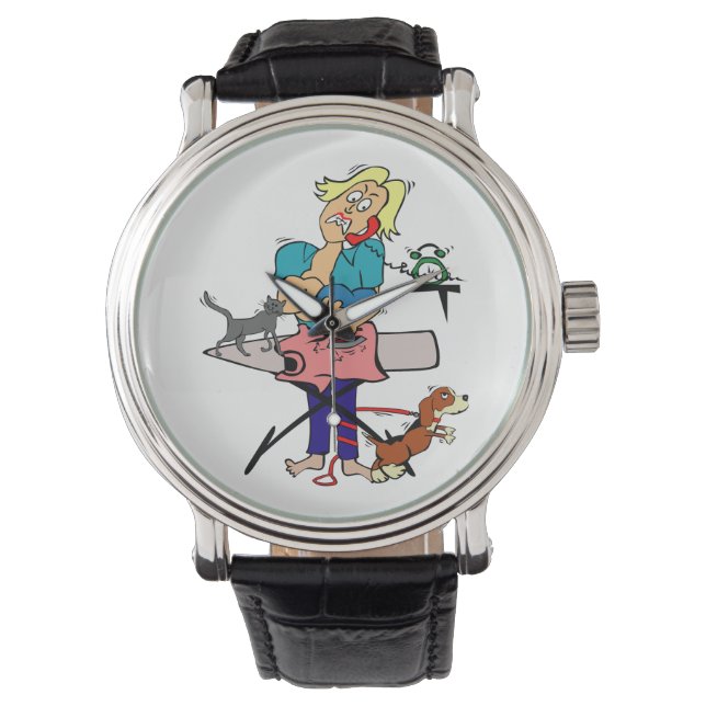 Hausfrau Armbanduhr (Vorderseite)