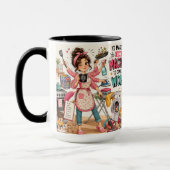 Hausfrau Geschenktasse, Tasse (Links)
