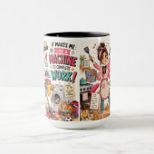 Hausfrau Geschenktasse, Tasse (Zentrum)