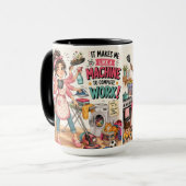 Hausfrau Geschenktasse, Tasse (Vorderseite Links)