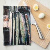 Hausfrau Geschirrtuch (Viertel Falte)