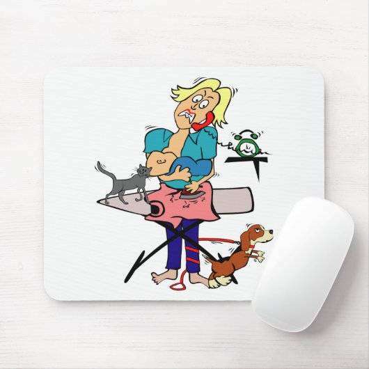 Hausfrau Mousepad (Mit Mouse)