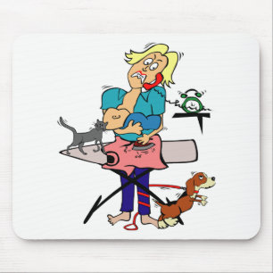 Hausfrau Mousepad