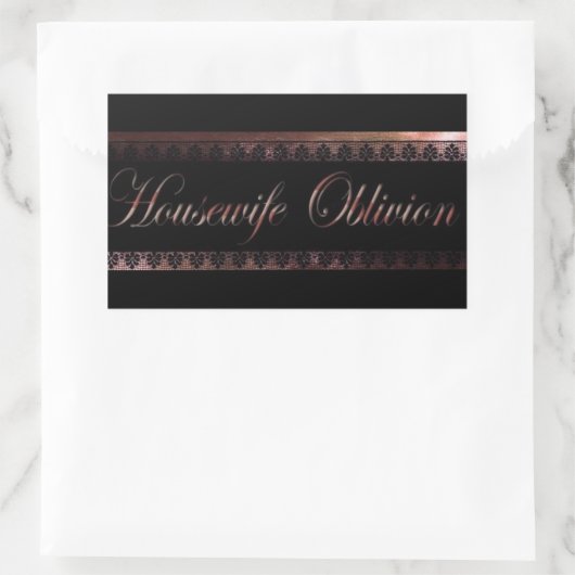 Hausfrau Oblivion Sticker (Tasche)