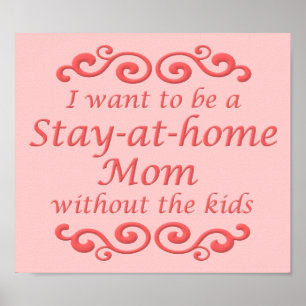 Hausfrau Ohne Kinder Lustiges Poster Schild