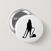 Hausfrau - Staubsauger - Reinigung Button (Vorne & Hinten)