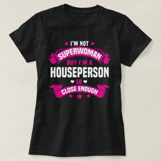 Hausfrau T-Shirt (Design vorne)