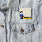 Hausfrau und New Washer Button (Beispiel)