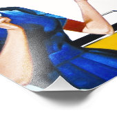 Hausfrau und New Washer Fotodruck (Ecke)