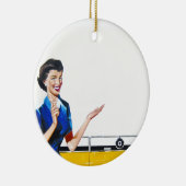 Hausfrau und New Washer Keramik Ornament (Rechts)