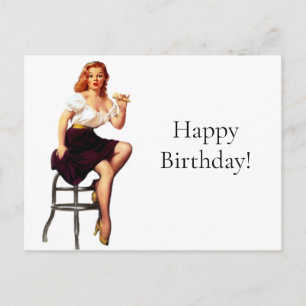 Hausfrauen Vintage Retro 1950er Postkarte