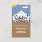 Hausgartenabholung Visitenkarte (Vorderseite)