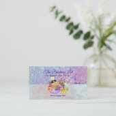 Hausgebäck Business Cards Visitenkarte (Stehend Vorderseite)