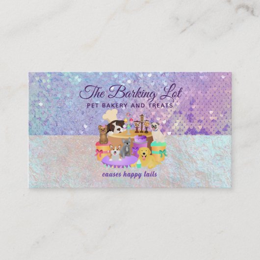 Hausgebäck Business Cards Visitenkarte (Vorderseite)