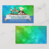 Hausgebäck Business Cards Visitenkarte (Vorne/Hinten)