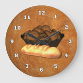 Hausgebäck-Küchenmauer Große Wanduhr (Vorderseite)