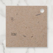 Hausgemacht mit Liebe Orange-Marmalade-Label Geschenkanhänger (Rückseite)