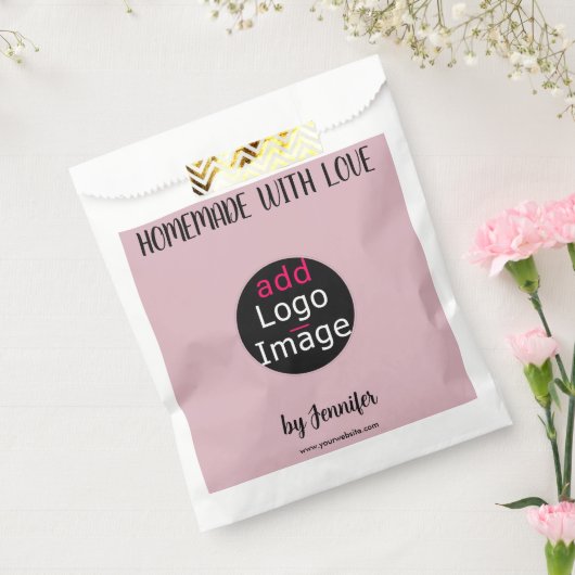 Hausgemacht mit Liebe Stilvoll dedizierte Rose Ros Geschenktütchen (Versiegelt)